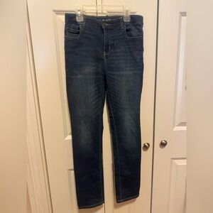 The Children's Place Girls Skinny Stretch Jeans Size 14 Dark Wash Denim